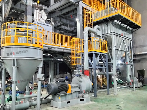 聚丙烯酰胺超微粉碎机--安徽某公司