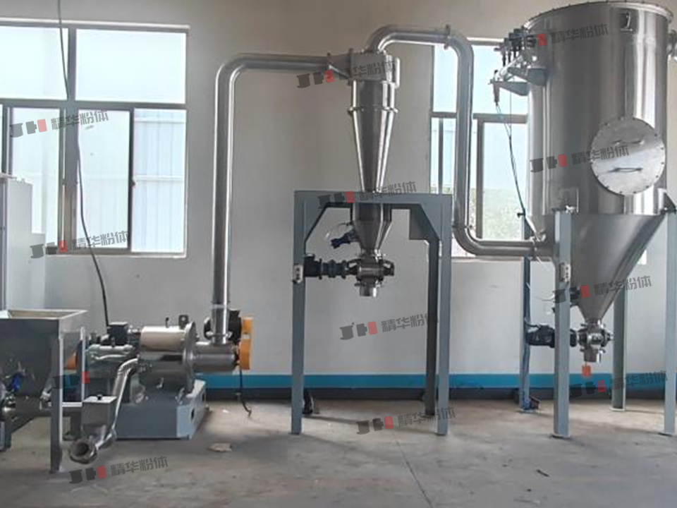 化工盐超微粉碎机--甘肃某公司