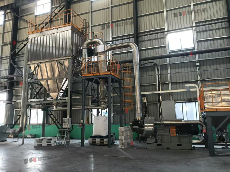 聚丙烯酰胺超微粉碎机--河北某公司